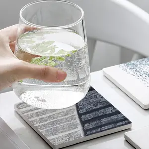 Pros And Cons Ceramic Coaster (Square)