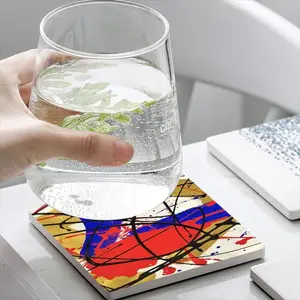 Meghan Ceramic Coaster (Square)