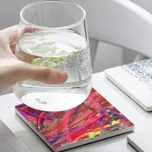 Surrender Ceramic Coaster (Square)