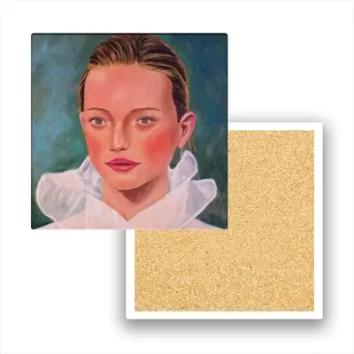 Anastasia Ceramic Coaster (Square)