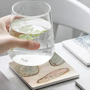 Abalone Ceramic Coaster (Square)