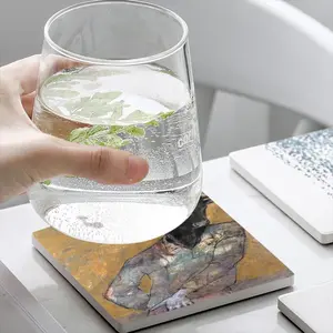 Minotaur Ceramic Coaster (Square)