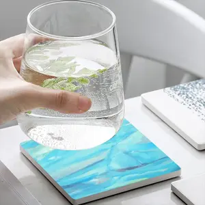 Rotation Ceramic Coaster (Square)