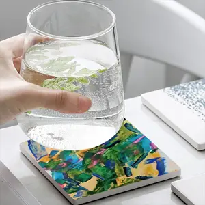 The Snake Ceramic Coaster (Square)