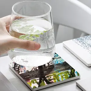 Hijack 7 Ceramic Coaster (Square)