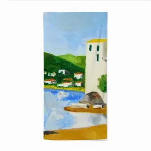 Cadaques (Spain) Microfiber Towel