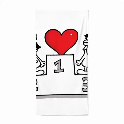 Love Is The Champion Microfiber Towel