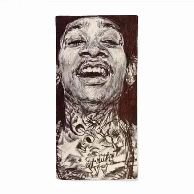 Wiz Khalifa Portrait Microfiber Towel