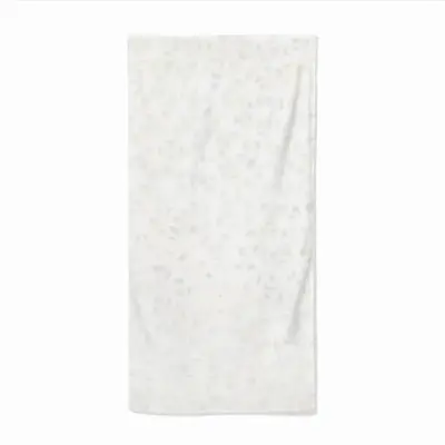 Bloomers White Microfiber Towel