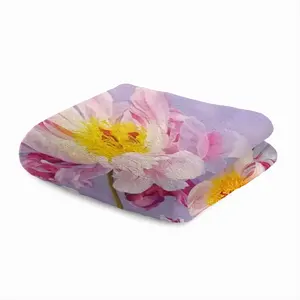 The Kingdom Of Peonies Microfiber Towel