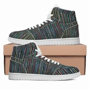 Men Lines #1 HD1 Baskerball Sneakers