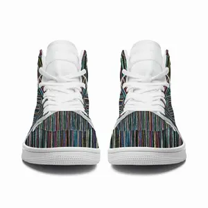 Men Lines #1 HD1 Baskerball Sneakers