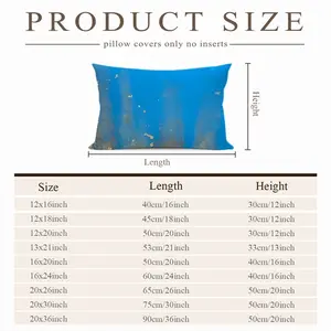 Gold Reef Polyester Pillow (Rectangle, Multi-Size)