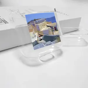 Santorini House And Cliffs In Oia Airpods 1 Case