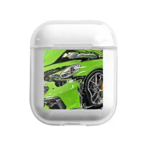 Porsche Gt3 Crash Airpods 1 Case