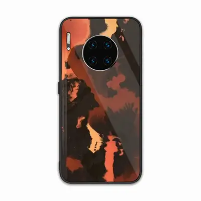 Orange Black HUAWEI Mate30 Phone Case