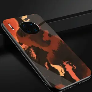 Orange Black HUAWEI Mate30 Phone Case