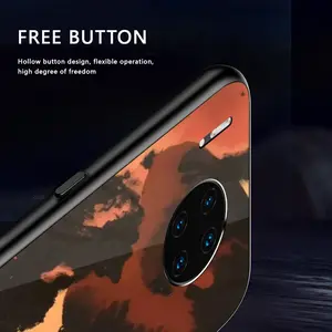 Orange Black HUAWEI Mate30 Phone Case