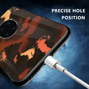 Orange Black HUAWEI Mate30 Phone Case