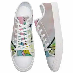 Men Same Old Story Retro Canvas Shoes