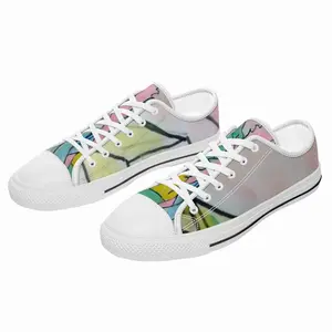 Men Same Old Story Retro Canvas Shoes