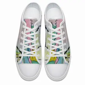 Men Same Old Story Retro Canvas Shoes