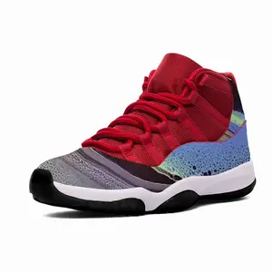 Men Purple Moments HD11 Basketball Sneakers