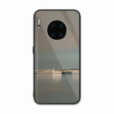 Light Blue Lagoon With Two Boats HUAWEI Mate30 Phone Case