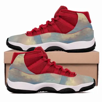 Men Countryside Landscape HD11 Basketball Sneakers