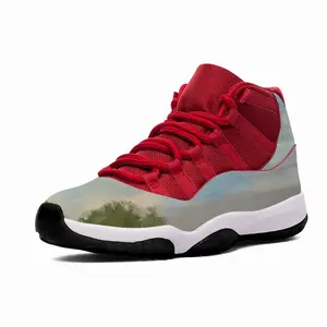 Men Countryside Landscape HD11 Basketball Sneakers