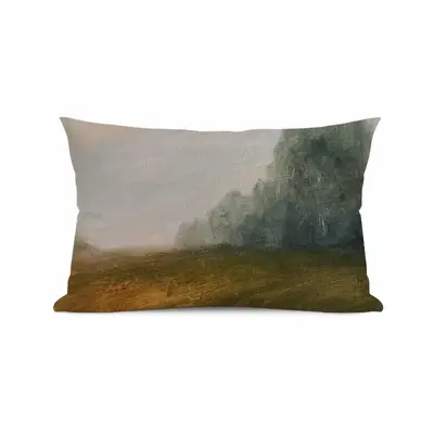 Atmospheric Landscape Polyester Pillow (Rectangle, Multi-Size)