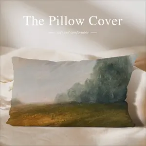 Atmospheric Landscape Polyester Pillow (Rectangle, Multi-Size)