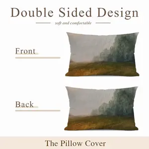 Atmospheric Landscape Polyester Pillow (Rectangle, Multi-Size)