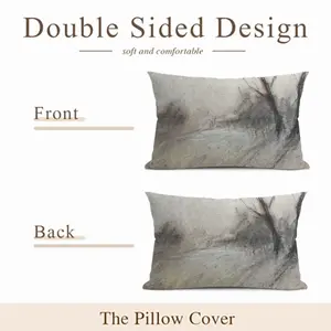 Bare Tree Polyester Pillow (Rectangle, Multi-Size)