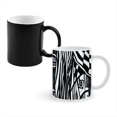 Webs Heat Sensitive Color Changing Mug