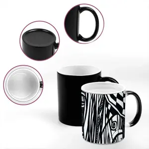 Webs Heat Sensitive Color Changing Mug