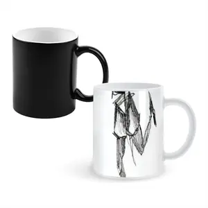 Angst Fear Heat Sensitive Color Changing Mug