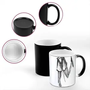 Angst Fear Heat Sensitive Color Changing Mug