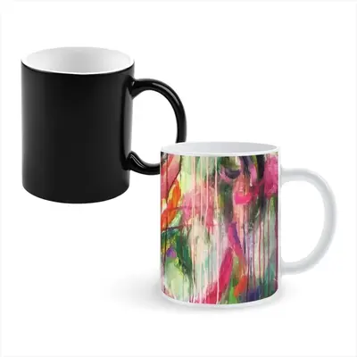 Orchids Heat Sensitive Color Changing Mug