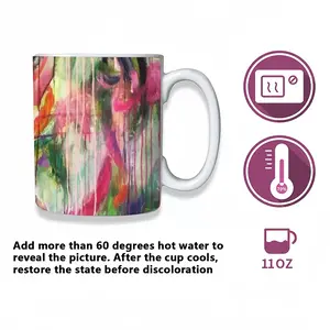 Orchids Heat Sensitive Color Changing Mug