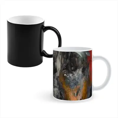 Stomach Ache Heat Sensitive Color Changing Mug