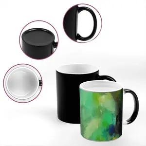 Green 3 Heat Sensitive Color Changing Mug