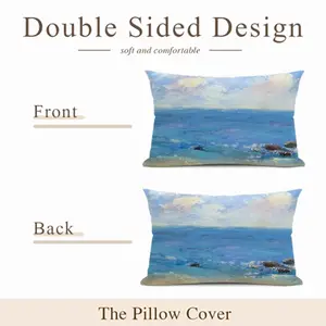 At The Beach Polyester Pillow (Rectangle, Multi-Size)