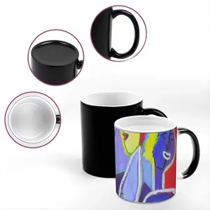 Woman Talk Heat Sensitive Color Changing Mug