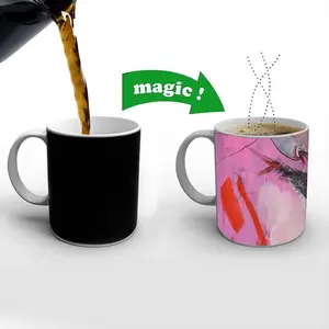 Larvae Heat Sensitive Color Changing Mug