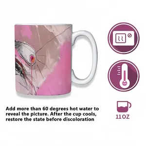 Larvae Heat Sensitive Color Changing Mug