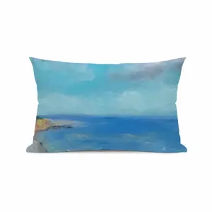 Cliffside Beach Polyester Pillow (Rectangle, Multi-Size)