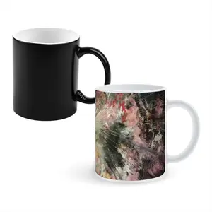 Cosmic Flower Heat Sensitive Color Changing Mug