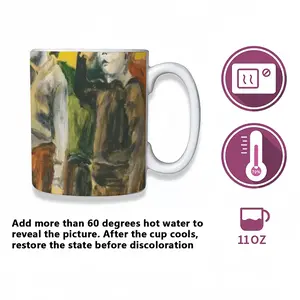 Salute Heat Sensitive Color Changing Mug