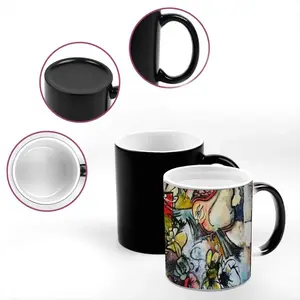 Postcard Heat Sensitive Color Changing Mug